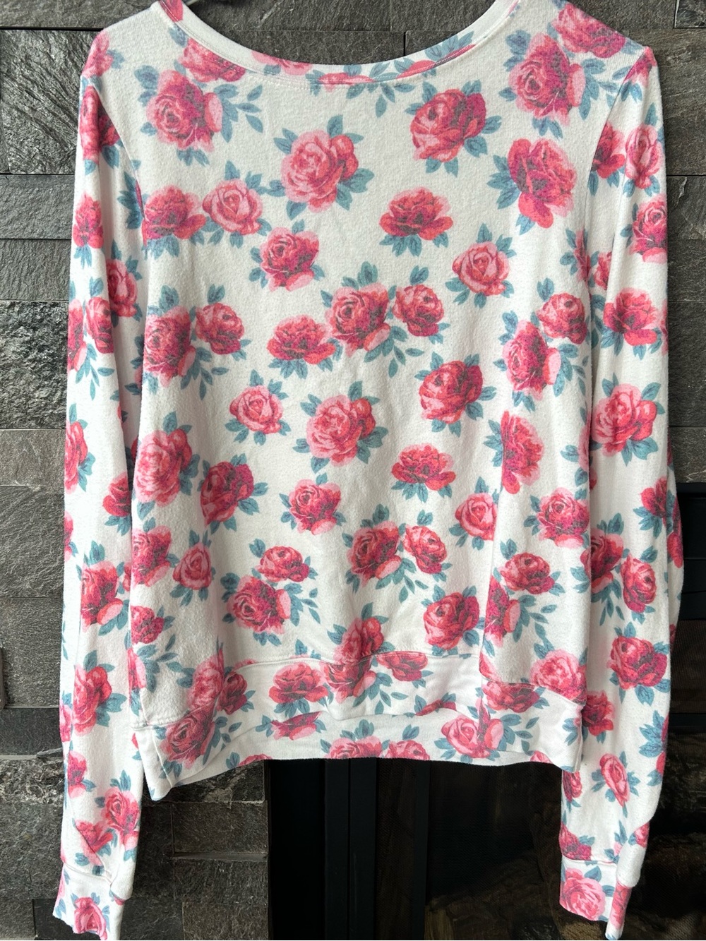 Wildfox Prairie Rose Pullover Sweatshirt